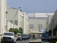 Рабочие павильоны студии Paramount Pictures