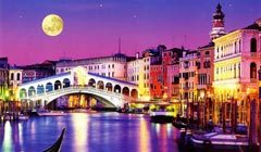 Достопримечательности Италии. Мост Риальто - символ Венеции