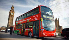 Автобусное сообщение в Лондоне