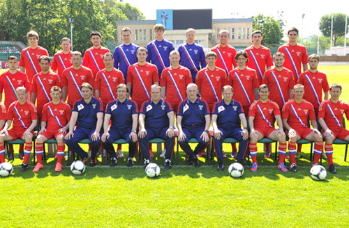 Футболисты сборной России определились с игровыми номерами на Euro-2012