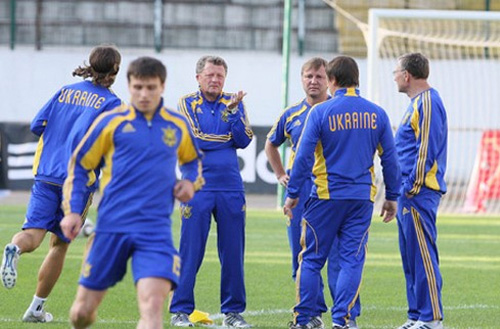 Назван окончательный состав сборной Украины на Euro 2012