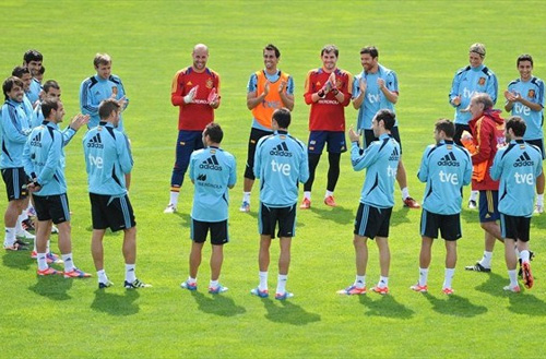 Назван окончательный состав сборной Испании на Euro 2012