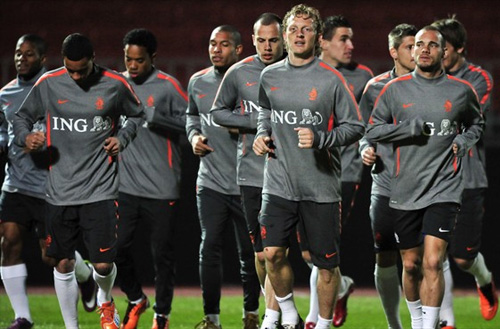 Назван окончательный состав сборной Нидерланды на Euro 2012