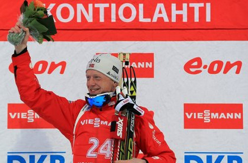 Йоханнес Бё выиграл гонку преследования в Контиолахти