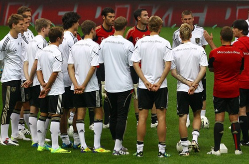 Назван окончательный состав сборной Германии на Euro 2012