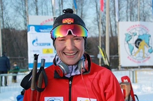 Е.Юрьева провела первую лыжную тренировку после операции на мениске