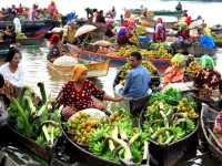 Рынок на воде в Паттайе