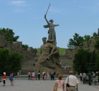 7 чудес России - Мамаев курган и статуя Родины-матери