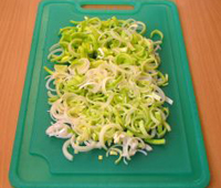 Фетучини с телятиной и грибами под сливочным соусом