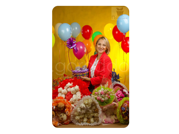 Букеты из мягких игрушек «Подарите праздник»