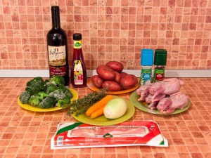 Перепела, маринованные в вине