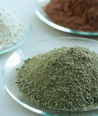 Виды косметической глины