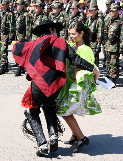 Чилийский национальный танец - куэка