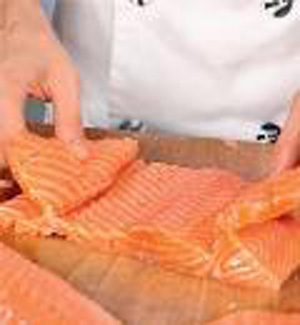 Рулет из лосося