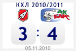 «Атлант» - «Ак Барс» 3:4