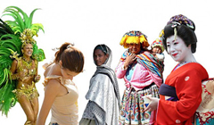 Вокруг света или женский день в разных странах мира.