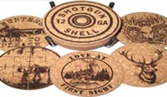 Костеры с логотипом и подставки под горячее из пробки