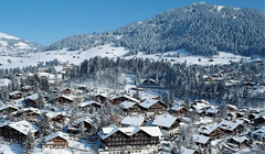 Горнолыжный курорт Гштаад, Швейцария