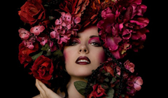 Свадебные причёски с цветами