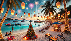 Новогодние каникулы в Таиланде: пляжи, праздники и приключения