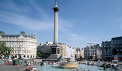 Лондон. Трафальгарская площадь