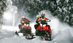 Зимний отдых - квадроцикл или снегоход?