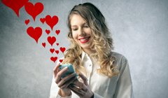 Любовь и смс переписка влюбленных между собой