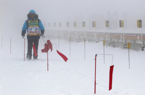 Женская гонка преследования остановлена. Мужская тоже Женская гонка преследования остановлена. Мужская тоже