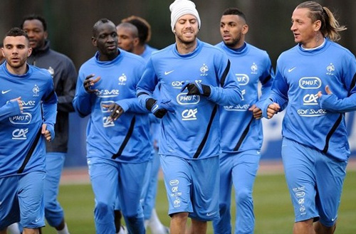 Назван окончательный состав сборной Франции на Euro 2012