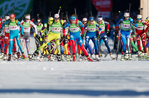 Чехия победила в 1 смешанной эстафете КМ по биатлону. Россия лишь 6-ая!