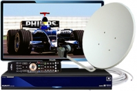 Спутниковая антенна-рефлектор для НТВ Плюс