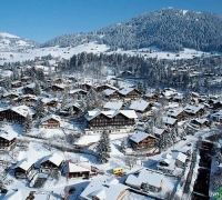 Горнолыжный курорт Гштаад Швейцария