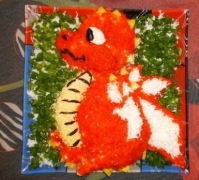 Салат "Дракоша"