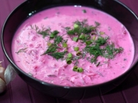 Свекольник на кефире