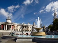 Лондон. Трафальгарская площадь