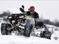 Зимний отдых - квадроцикл или снегоход?