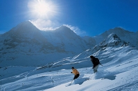 Горнолыжный курорт Венген Швейцария