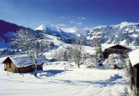 Горнолыжный курорт Гштаад Швейцария