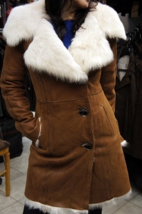 С чем носить дубленку?