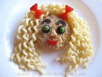 Как украсить блюдо ребенка