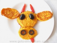 Как украсить блюдо ребенка