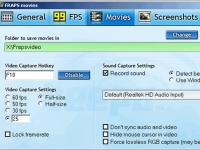 программа для захвата процесса игры – Fraps